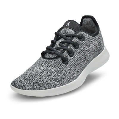 Allbirds Women's Tree Runners In Blizzard/natural Black