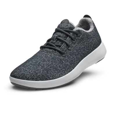 Allbirds Men's Wool Runner Mizzles In Dark Grey