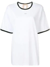 N°21 Nº21 T-shirt Mit Print - Weiss In White