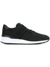 Tod's Lace-up Sneakers In Black