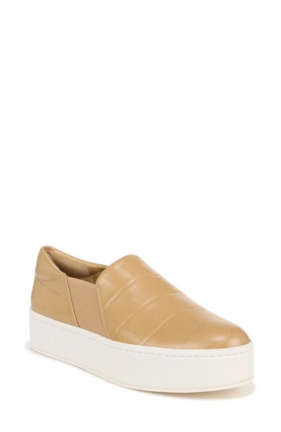 Vince Warren Platform Sneaker In Husk