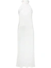 Galvan Sienna Midi Dress In White