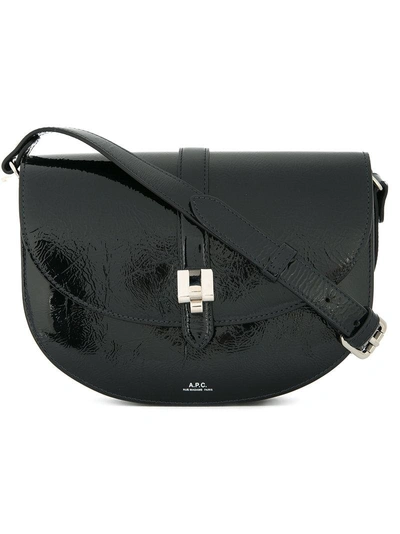 Apc A.p.c. Isilde Saddle Bag - Black