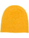 Roberto Collina Beanie Hat - Orange