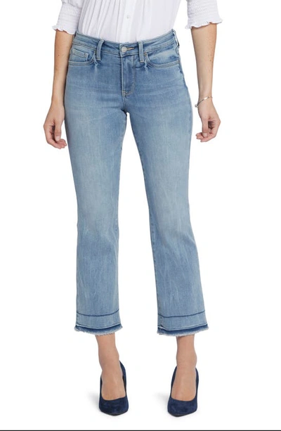Nydj Barbara Fray Hem Ankle Bootcut Jeans In State