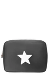 Bloc Bags X-large Star Cosmetic Bag In Black