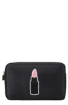 Bloc Bags Medium Lipstick Cosmetic Bag In Black