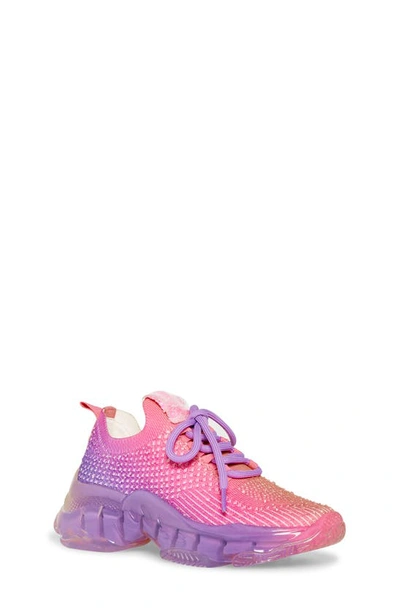 Steve Madden Kids' Jmiss Sneaker In Sunset Ombre