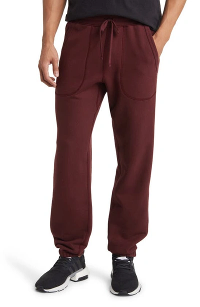 Reigning Champ Midweight Fleece Sweatpants In Crimson