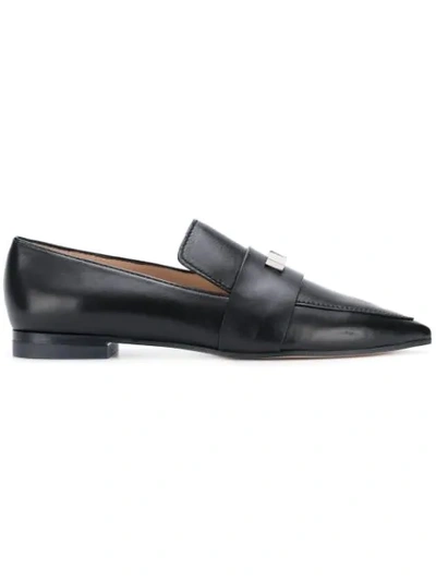 Stuart Weitzman Vega Loafers In Black