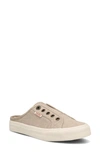 Taos Ez Soul Slip-on Sneaker In Oat Wash Canvas