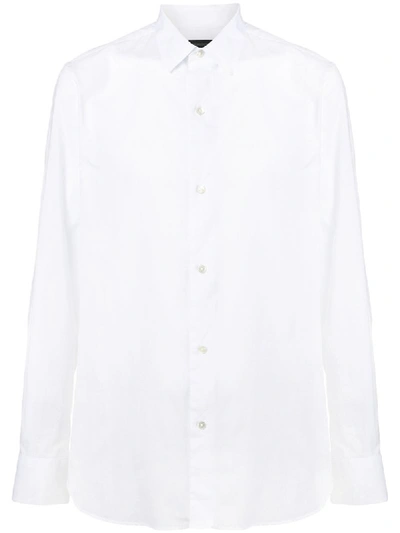 Ann Demeulemeester Plain Button Shirt In White