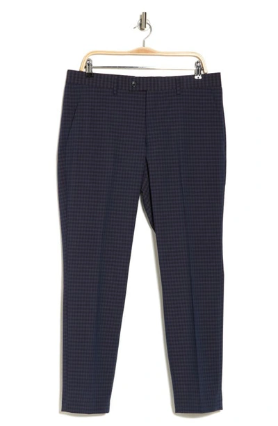 Original Penguin Heather Plum Check Dress Pants