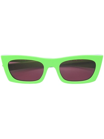 Retrosuperfuture Fred Square Frame Sunglasses - Green