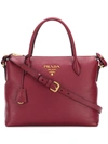 Prada Paradigm Tote Bag - Red