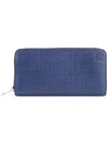 Loewe Zip Around Wallet - Blue