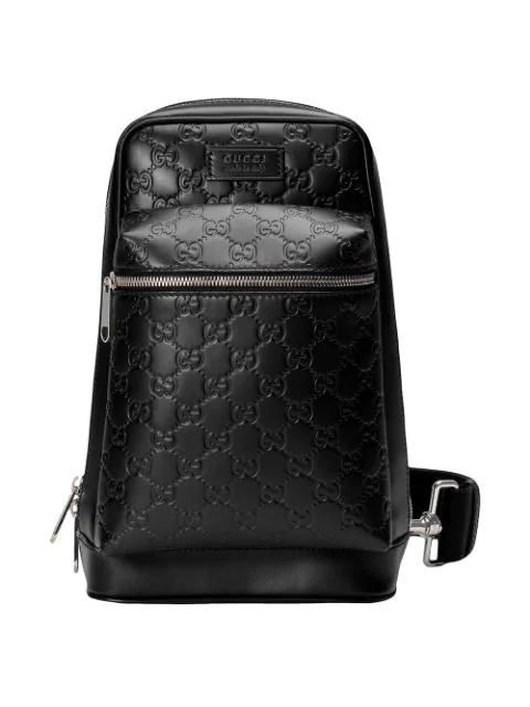 gucci sling backpack