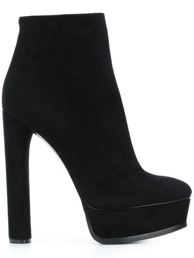 Casadei Platform Ankle Boots In 000