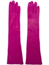 Erika Cavallini Long Gloves - Pink