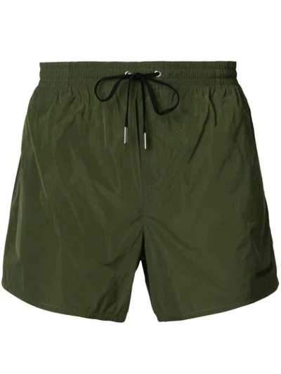 Dsquared2 Icon Drawstring Waist Shorts - Green