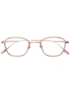 Frency & Mercury Merry Peanuts V Square Glasses In Metallic