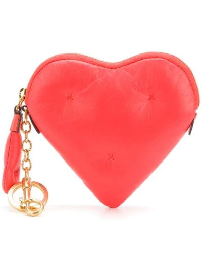 Anya Hindmarch Heart Coin Purse - Yellow