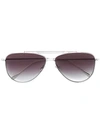 Frency & Mercury Spacer Aviator Sunglasses In Metallic