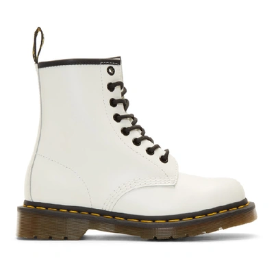 Dr. Martens' Dr. Martens White Smooth 1460 Boots