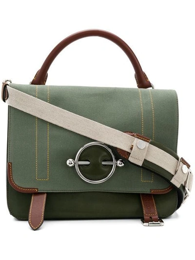 Jw Anderson Military Green Large Disc Satchel