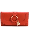 See By Chloé Hana Continental Wallet In Red