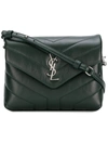 Saint Laurent Loulou Shoulder Bag In Green