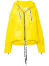 Khrisjoy Zipped Padded Jacket - Farfetch In Yellow