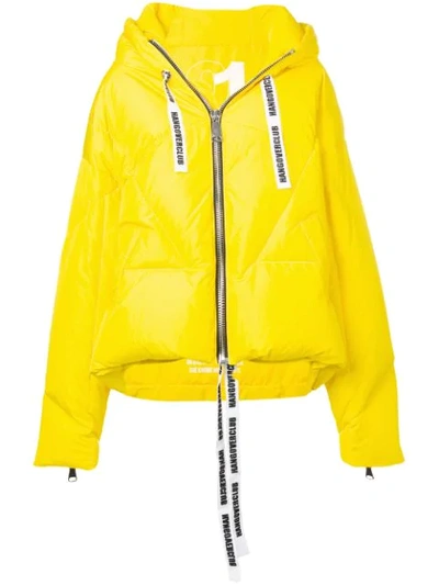 Khrisjoy Zipped Padded Jacket - Farfetch In Yellow