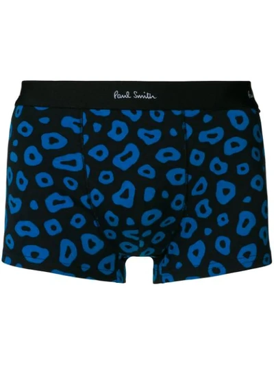 Paul Smith Printed Boxers In Black