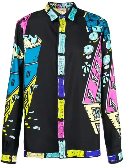 Emilio Pucci Capri Print Shirt - Black