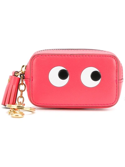 Anya Hindmarch Eyes Coin Purse  In Pink