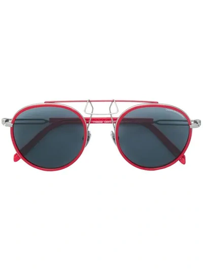 Calvin Klein 205w39nyc Aviator Shaped Sunglasses In 600