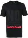 Neil Barrett T-shirt Mit Print In Black