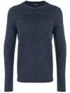 Roberto Collina Teddy Sweater In Blue