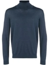 Roberto Collina Roll-neck Sweater - Blue