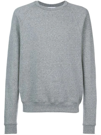 John Elliott Crew Neck Sweatshirt In Grey