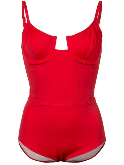 Solid & Striped Hollywood One Piece - Red