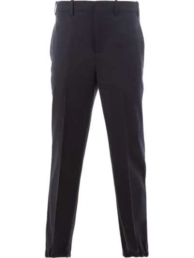 Neil Barrett Tailored Fitted Trousers - Blue