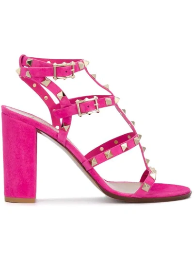 Valentino Garavani Valentino  Rockstud Sandals - Pink