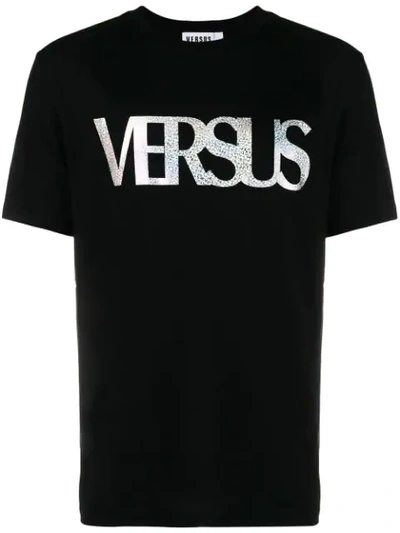Versus T-shirt In Black