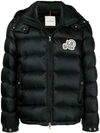 Moncler Down Padded Jacket In Black