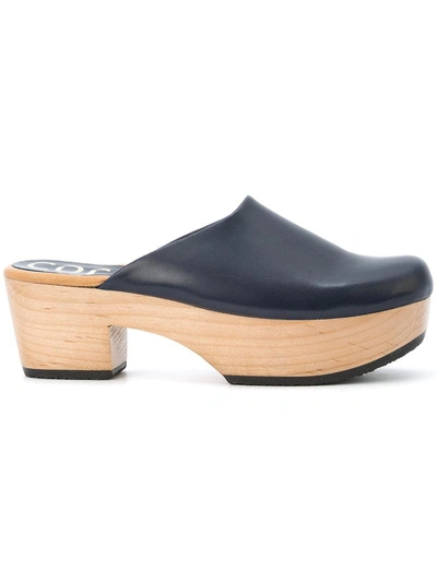 Calleen Cordero Chunky Heel Clog Mules