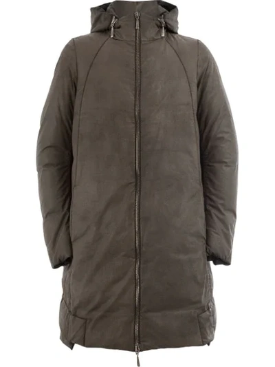 Masnada Padded Coat - Brown