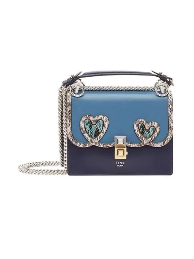 Fendi 'kan I' Schultertasche - Blau In Blue