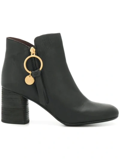 See By Chloé Louise Ankle Boots - Black